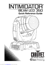 Chauvet Intimidator Beam LED 350 Quick Reference Manual