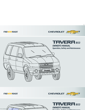 Chevrolet Tavera BS3 Owner's Manual