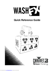 Chauvet WASH FX Quick Reference Manual