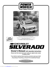 Power Wheels Chevrolet Silverado 74310 Owner's Manual With Assembly Instructions