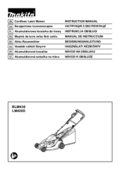 Makita LM430D Instruction Manual