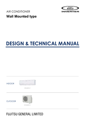 Fujitsu Inverter Halcyon AOU24CL1 Design & Technical Manual