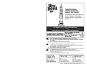 Dirt Devil UD20010 Owner's Manual