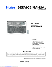Haier HWE18VCN Service Manual