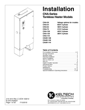 Keltech CNA-72 Installation Manual