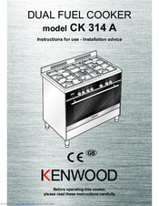Kenwood CK 314 A Instructions For Use Manual