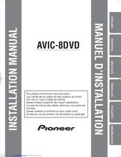 Pioneer AVIC-8DVD Installation Manual