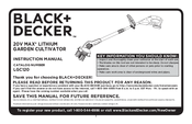 Black & Decker LGC120 Instruction Manual