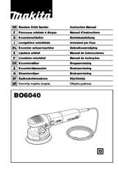 Makita BO6040 Instruction Manual
