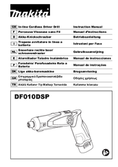 Makita DF010DSP Instruction Manual