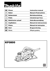 Makita KP0800 Instruction Manual