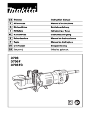 Makita 3708F Instruction Manual