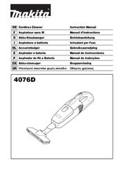 Makita 4076D Instruction Manual