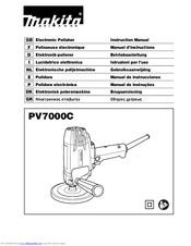 Makita PV7000C Instruction Manual
