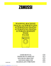 Zanussi FA826 User Manual