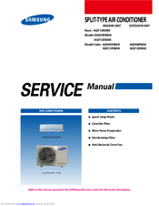 Samsung AQV09EWAX Service Manual