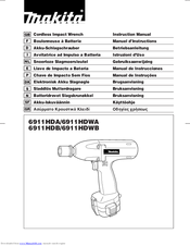 Makita 6911HDWA Instruction Manual