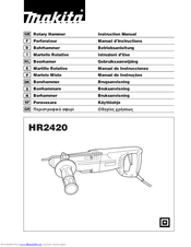 Makita HR2420 Instruction Manual