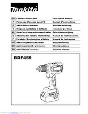 Makita BDF459 Instruction Manual