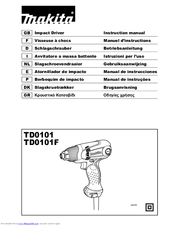 Makita TD0101F Instruction Manual