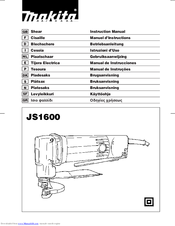 Makita JS1600 Instruction Manual