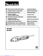 Makita JS1601 Instruction Manual