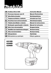 Makita 6319D Instruction Manual