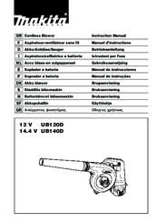 Makita UB140D Instruction Manual