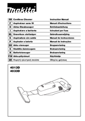 Makita 4013D Instruction Manual