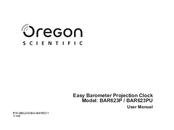 Oregon Scientific BAR623P User Manual