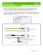 Firstech FT-MB221-DC Installation Manual