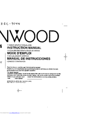 Kenwood KGC-9044 Instruction Manual