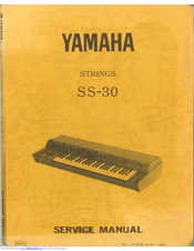 Yamaha Strings SS-30 Service Manual