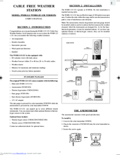 Oregon Scientific WMR112 User Manual