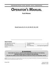 Remington B2 Series Operator's Manual