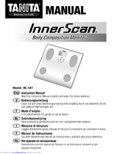 Tanita InnerScan BC-581 Instruction Manual
