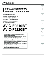 Pioneer AVIC-F9210BT Installation Manual