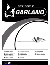 Garland SET 352 E Instruction Manual