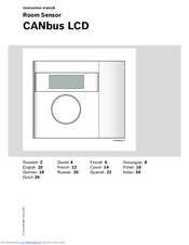 Bosch CANbus LCD Instruction Manual