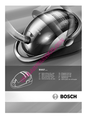 Bosch BGS 7126 Instructions For Use Manual