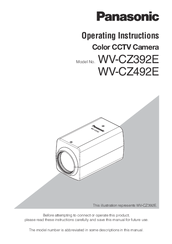 Panasonic WV-CZ392E: WV-CZ492E Operating Instructions Manual