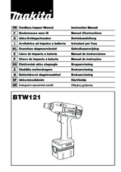 Makita BTW121 Instruction Manual