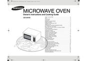Samsung ce104vd Owner's Instructions And Cooking Manual
