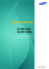Samsung SyncMaster S24B150BL User Manual