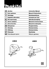 Makita 4305 Instruction Manual