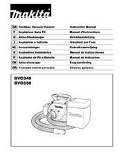 Makita BVC350 Series Instruction Manual