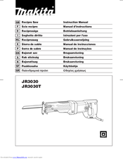 Makita JR3030T Instruction Manual