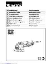 Makita GA4534 Instruction Manual