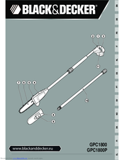 Black & Decker GPC1800 Original Instructions Manual