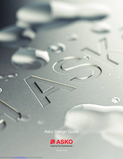 Asko D5636XXLSHI Design Manual